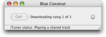 Blue Coconut interface